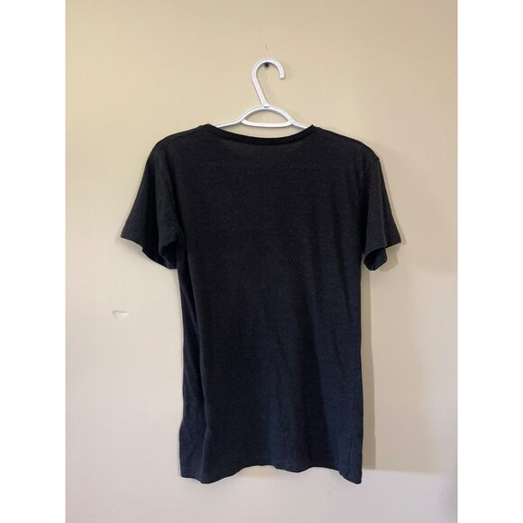 B.U.M. Equipment Womens Small Dark Gray Short Sleeve T-Shirt Tagless 100% Cotton - Picture 2 of 3